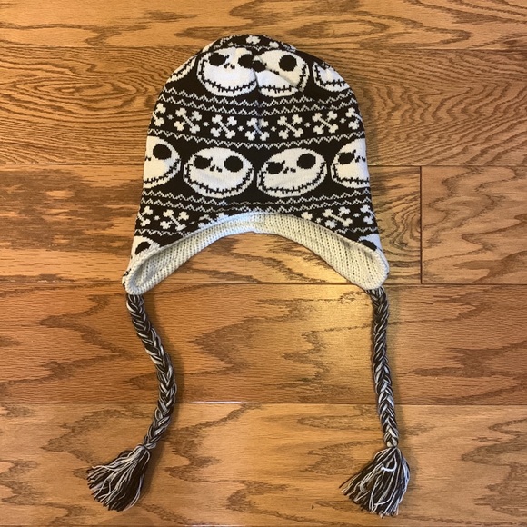 Nightmare Before Christmas Reversible Beanie - Picture 2 of 2
